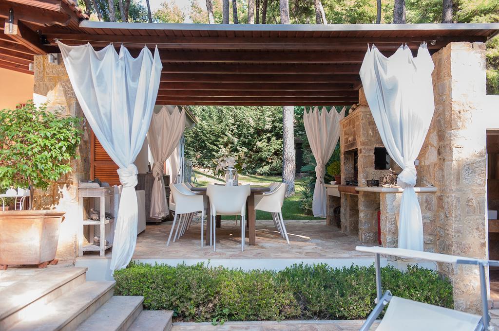 Naftilos Villa Sani With Private Pool Exterior foto